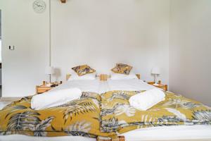 Posteľ alebo postele v izbe v ubytovaní Apartament Dwie Doliny