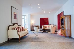 Posezení v ubytování Hotel Am Froschbächel
