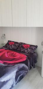 Ένα ή περισσότερα κρεβάτια σε δωμάτιο στο NordEst SeaView