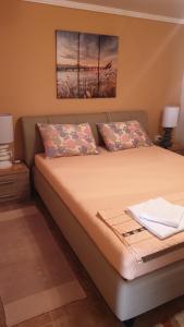 Postel nebo postele na pokoji v ubytování Milović apartmani + 9 fotografií