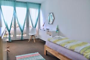Voodi või voodid majutusasutuse Minusio-Locarno: Navengana Apt.4 toas