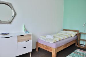 Voodi või voodid majutusasutuse Minusio-Locarno: Navengana Apt.4 toas