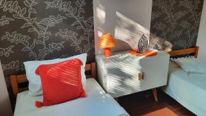 Postel nebo postele na pokoji v ubytování Apartmani RALE rooms