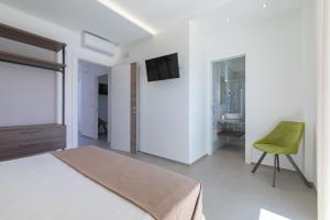 Postel nebo postele na pokoji v ubytování Horizon rooms