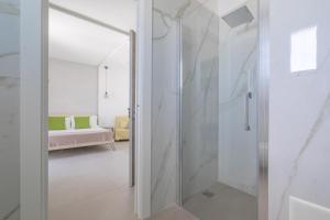 Koupelna v ubytování Horizon rooms