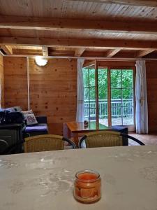 Postel nebo postele na pokoji v ubytování Apartman Relax in Nature