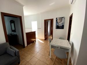 Posezení v ubytování Apartamento Hostal Mellizo