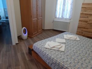 Postel nebo postele na pokoji v ubytování Ca de Mez