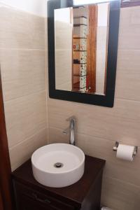 Koupelna v ubytování Casa Rafaela