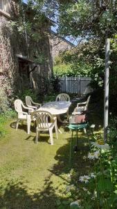 Zahrada ubytování Gîte La Lisière, en Brocéliande
