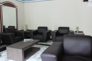 Istumisnurk majutusasutuses Hotel Monaco
