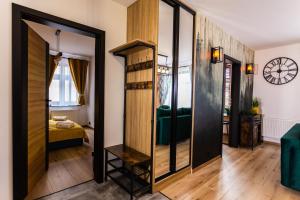 Katil atau katil-katil dalam bilik di Apartament Jelonek
