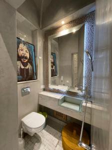 Vannituba majutusasutuses BCK Art Riad