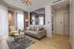 A seating area at The Pearl Suites