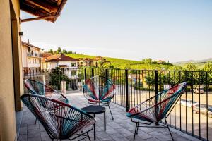 Balcon ou terrasse dans l'établissement Casa Colbert, Barolo