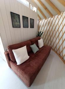 Posedenie v ubytovaní Jurty Glamping