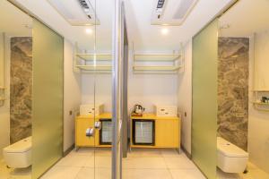 Koupelna v ubytování Taksim Hotel V Plus