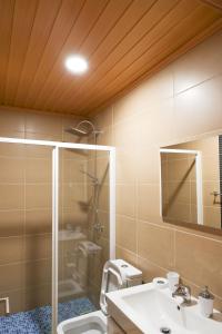 Koupelna v ubytování Quinta dos Patos