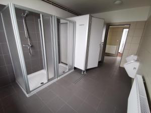 Baðherbergi á Hotel Labská bouda