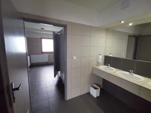 Baðherbergi á Hotel Labská bouda