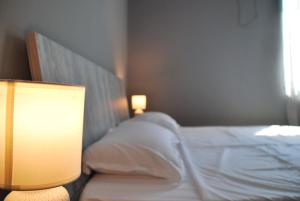Letto o letti in una camera di Shanshe