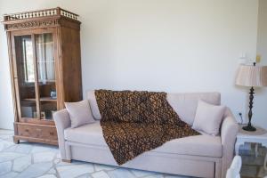 Posezení v ubytování Skinos House
