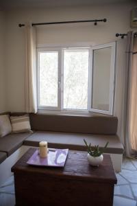 Posezení v ubytování Skinos House