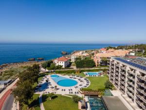 an aerial view of the resort and the ocean at Vila Gale Cascais in Cascais