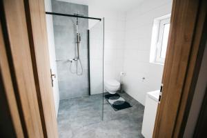 Kúpeľňa v ubytovaní Apartamenty Perła Orawy