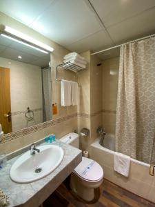 Koupelna v ubytování Somriu Hotel Vall Ski