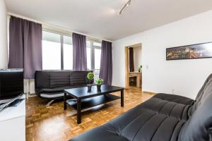 Work & stay apartment in Bergisch Gladbach Bensberg 휴식 공간