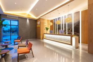 TRUE Go hotel的休息区
