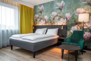Postel nebo postele na pokoji v ubytování Thon Hotel Ski
