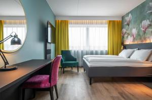 Postel nebo postele na pokoji v ubytování Thon Hotel Ski