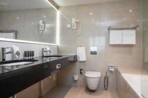 Koupelna v ubytování Thon Hotel Ski