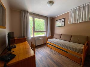 TV a/nebo společenská místnost v ubytování Somriu Hotel Vall Ski