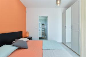 Postel nebo postele na pokoji v ubytování House Bijazici 2117 + 37 fotografií