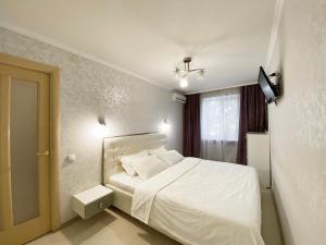 Posteľ alebo postele v izbe v ubytovaní Beautiful 1-bedroom near Most City Center