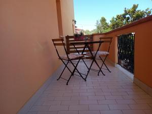 Balkón nebo terasa v ubytování B&B Abruzzo Mare e Monti