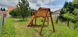 Zahrada ubytování Apartmány Na Potoku