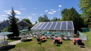 Zahrada ubytování Americas Best Value Inn & Suites Lake George