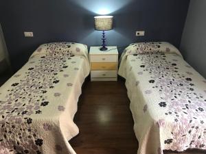 Posteľ alebo postele v izbe v ubytovaní Apartamento Entre el Falla y la Caleta