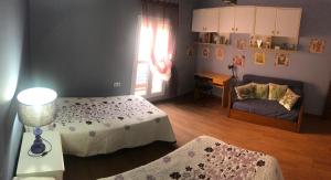 Posteľ alebo postele v izbe v ubytovaní Apartamento Entre el Falla y la Caleta