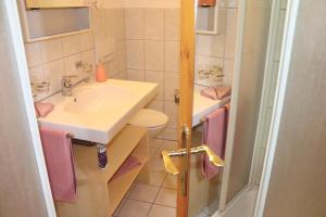 Koupelna v ubytování Boutique-Hotel Vincenz
