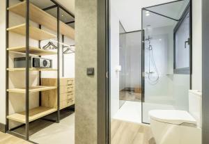 Koupelna v ubytování Hotel Ilunion San Mamés