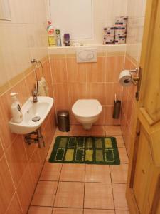 Koupelna v ubytování Penzion u Jessyho - APARTMÁN