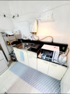 Kuchyň nebo kuchyňský kout v ubytování Hayakawa mansion