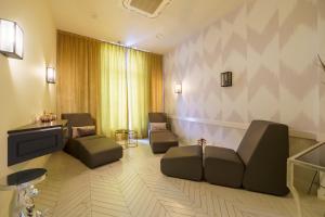 Posedenie v ubytovaní Apartamenty Almar Diune