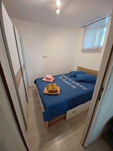 Posteľ alebo postele v izbe v ubytovaní Blue &Red