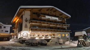 El edificio en el que está el hotel